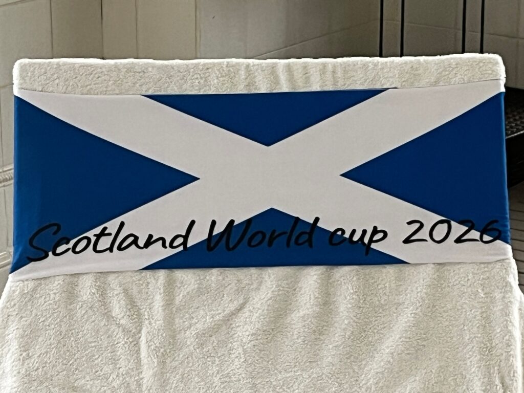 Scotland World Cup 2026 Saltire tcboo sun lounger band