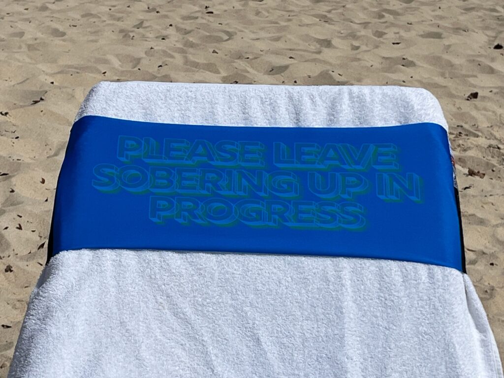 Please leave sobering up in progress design on a reusable tcboo sun lounger band