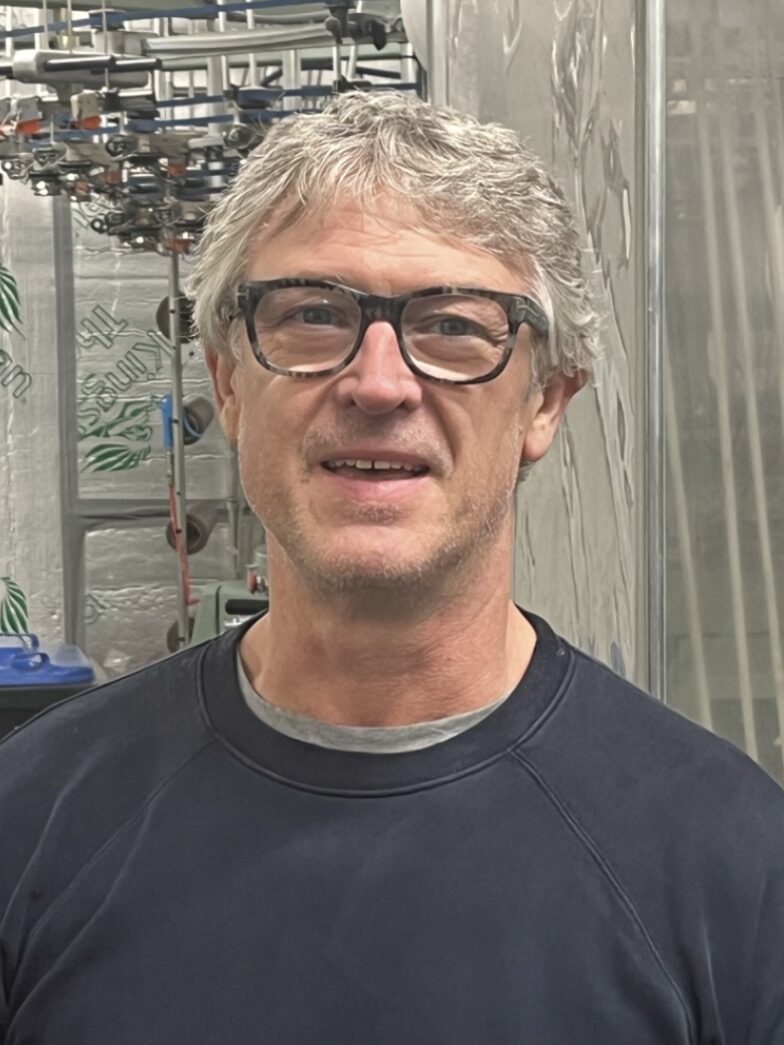 Simon Cooke, managing director of Discovery Knitting Ltd and tcboo UK manufacturing partner